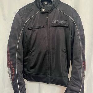 Harley-Davidson Black Men's Armored Jacket